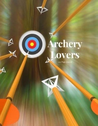 Archery Lovers 100 Page Journal