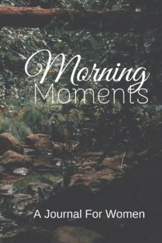 Morning Moments A Journal For Women