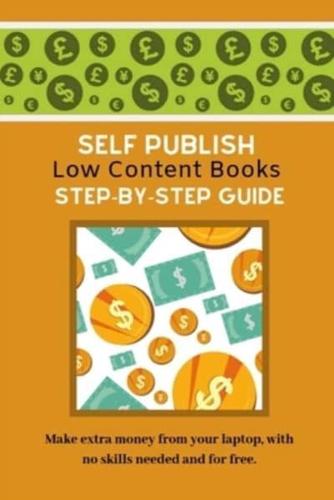 Self Publish Low Content Books