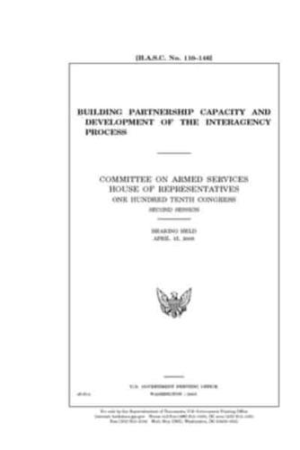 Building Partnership Capacity and Development of the Interagency Process