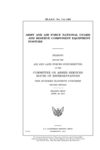 Army and Air Force National Guard and Reserve Component Equipment Posture