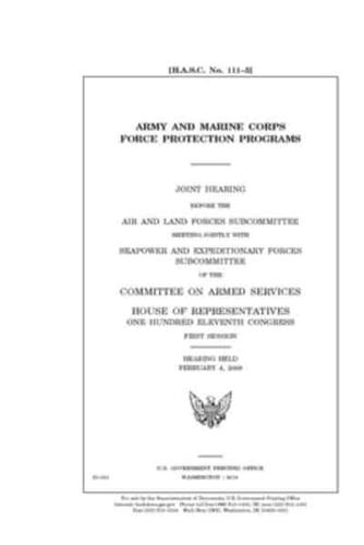 Army and Marine Corps Force Protection Programs