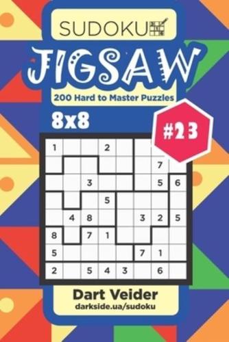 Sudoku Jigsaw - 200 Hard to Master Puzzles 8X8 (Volume 23)