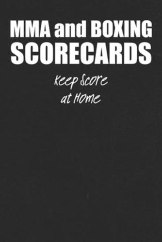 MMA and Boxing Scorecards