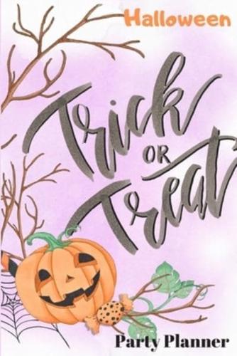 Halloween Trick or Treat Party Planner