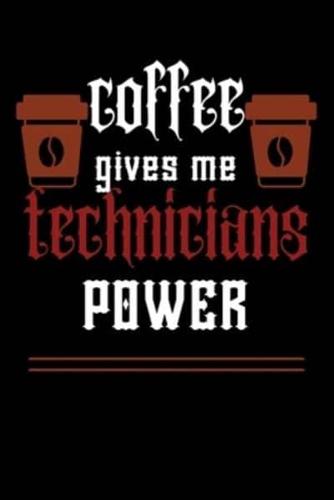 COFFEE Gives Me Technicians Power