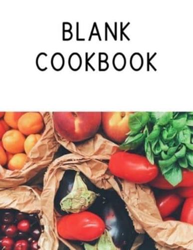 Blank Cookbook