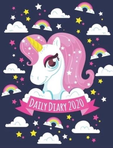 2020 Daily Diary Kids Journal and Gratitude for Girls