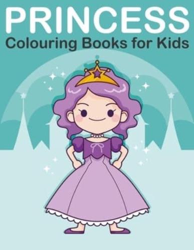 Princess Colouring Book for Kids: Princess, Prince, King and Queen Colouring Book for Children Ages 2-6