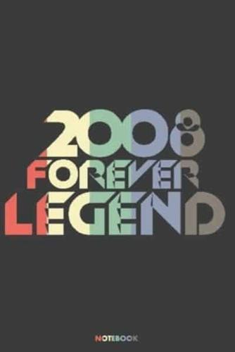 2008 Forever Legend Notebook
