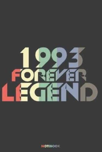 1993 Forever Legend Notebook