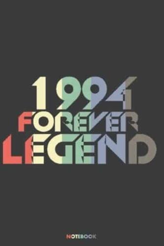 1994 Forever Legend Notebook