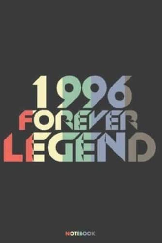 1996 Forever Legend Notebook