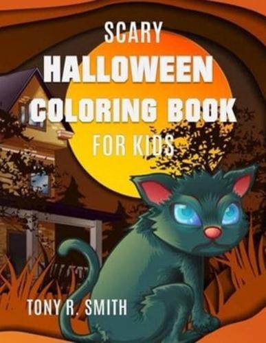 Scary Halloween Coloring Book
