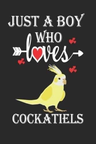 Just a Boy Who Loves Cockatiels