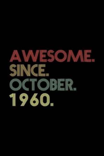 Awesome Since October 1960