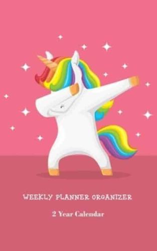 Weekly Planner Organizer 2 Year Calendar