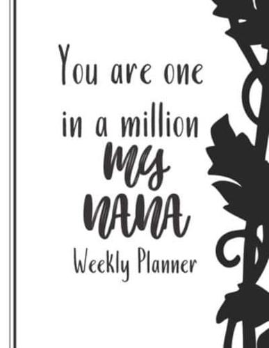 You Are One in a Million MY NANA Journal