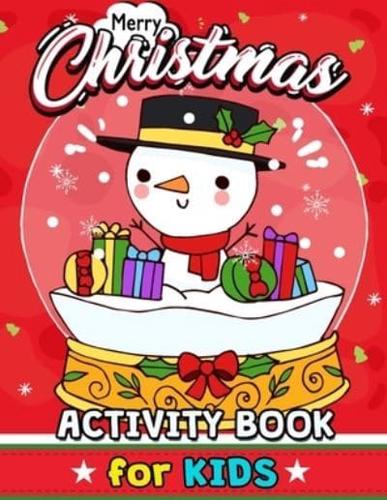 Merry Christmas Activity Books for Kids