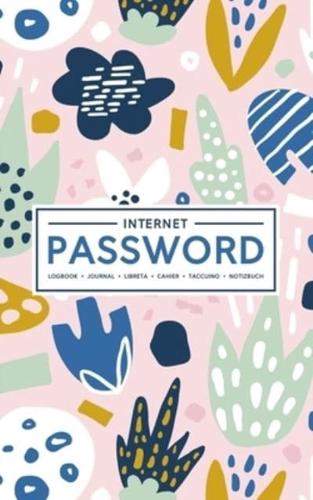 Internet Password Logbook - Journal - Libreta - Cahier - Taccuino - Notizbuch