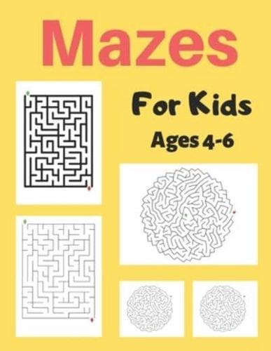 Mazes For Kids Age 4-6