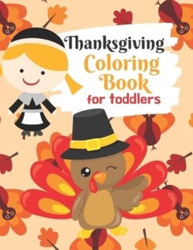 Thanksgiving Coloring Book for Toddlers
