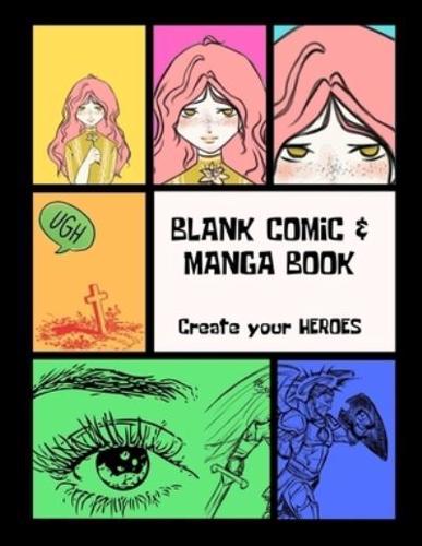 Blank Comic and Manga Book