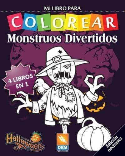 Monstruos Divertidos - 4 Libros En 1 - Edición Nocturna