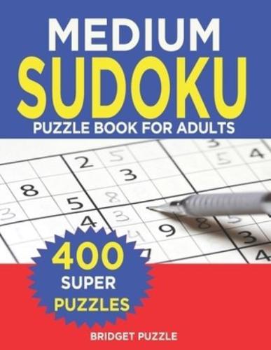 MEDIUM Sudoku Puzzle Book For Adults