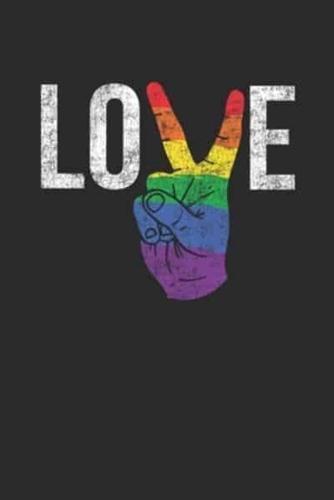 Peace Love LGBT