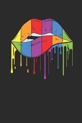 LGBT Rainbow Lips