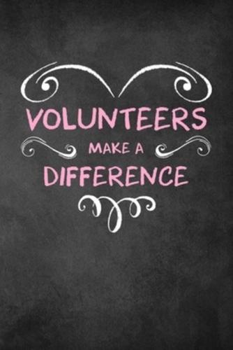 Volunteers Make A Difference