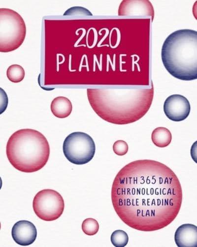 2020 Planner With 365 Day Chronological Bible Reading Plan