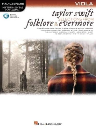 Taylor Swift - Selections from Folklore & Evermore: Viola Play-Along Book With Online Audio