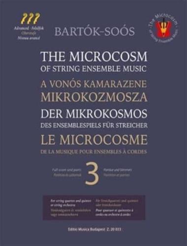 The Microcosm of String Ensemble 3 - Three Violins and Cello Score and Parts