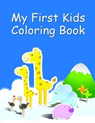 My First Kids Coloring Book