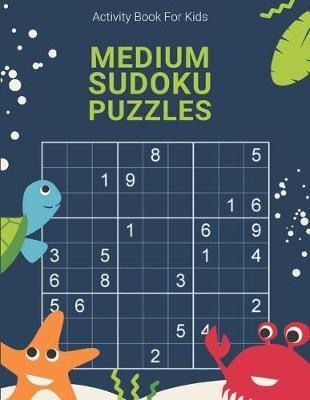 Activity Book For Kids, Medium Sudoku Puzzles