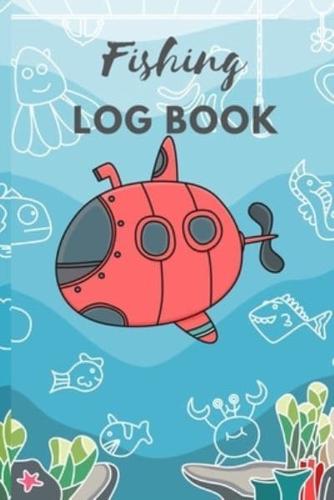 Fishing Log Book for Kids