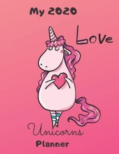 My 2020 Love Unicorns Planner