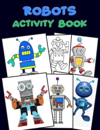Robots Activity Book.