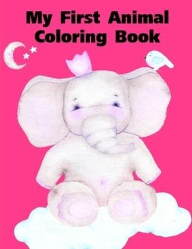 My First Animal Coloring Book