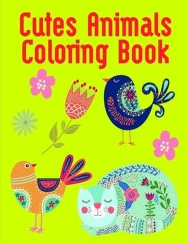 Cutes Animals Coloring Book