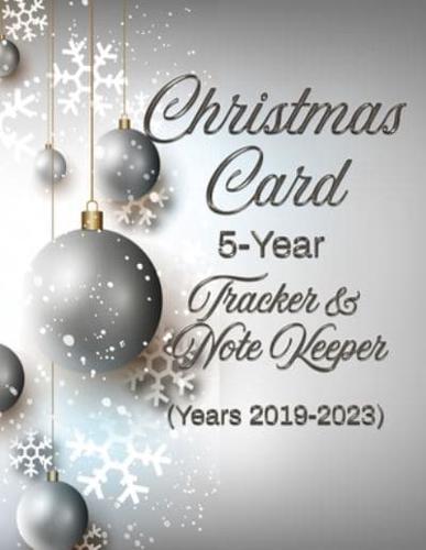 Christmas Card 5-Year Tracker and Note Keeper