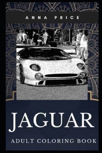 Jaguar Adult Coloring Book