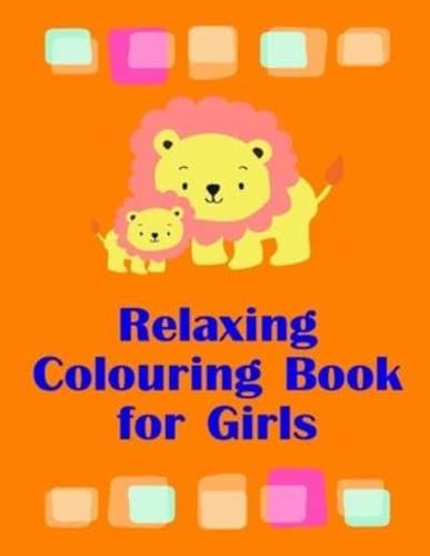 Relaxing Colouring Book for Girls