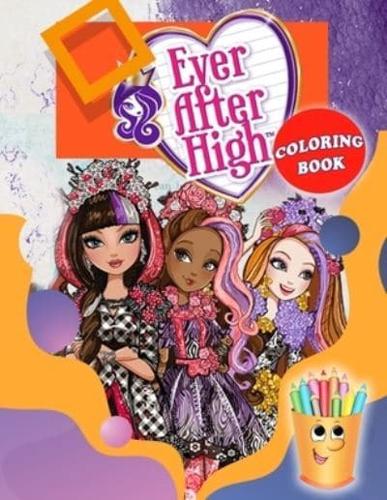 Ever After High School Coloring Book