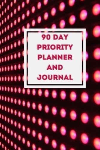 90 Day Priority Planner and Journal