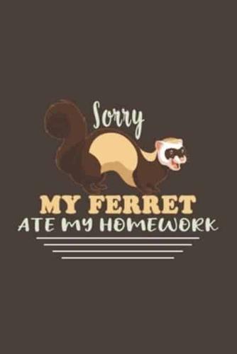 Sorry My Ferret Ate My Homework