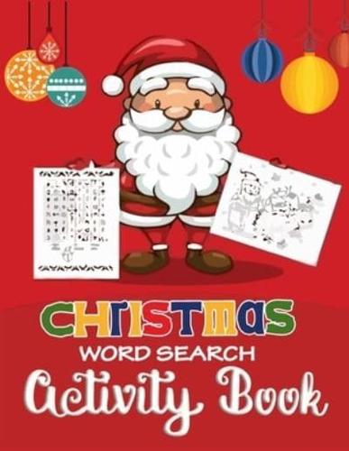 Christmas Word Search Activity Book