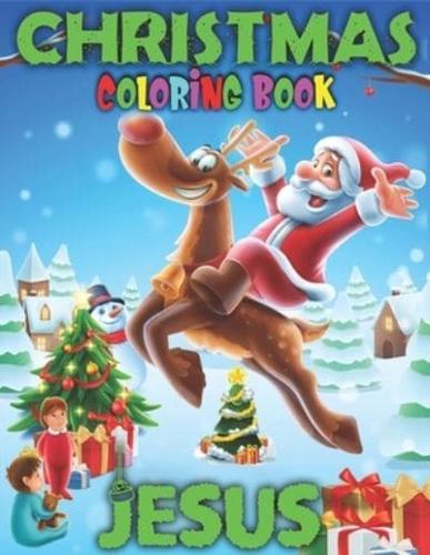 Christmas Coloring Book Jesus
